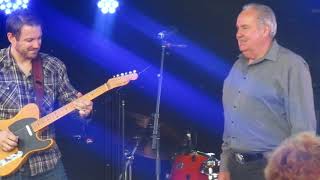 Tania Kernaghan Uncle performing on stage &quot;Blue Suede Shoes&quot;