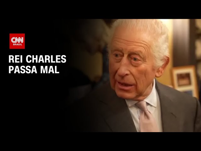 Rei Charles lll é hospitalizado após passar mal | CNN PRIME TIME