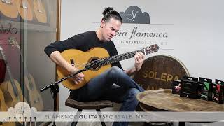 Video thumbnail for Gerundino Fernández 1976 flamenco guitar for sale played by Alberto Fernández by flamencoguitarsforsale