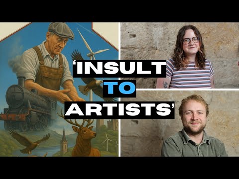 Everyone's angry about the Glasgow AI mural