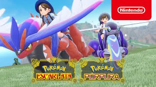 Nintendo ¡Pokémon Escarlata y Púrpura llegan el 18 de noviembre! anuncio