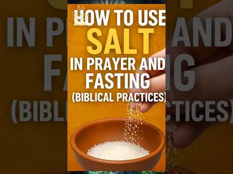🔥Spiritual Benefits of Salt in Prayer and Deliverance
