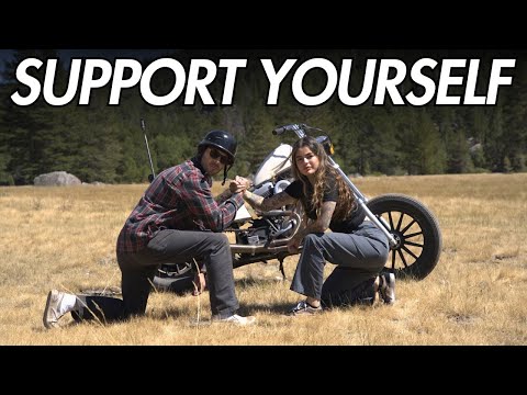 Scooter's 99 Sporty Chopper Build - SUPPORT YOURSELF