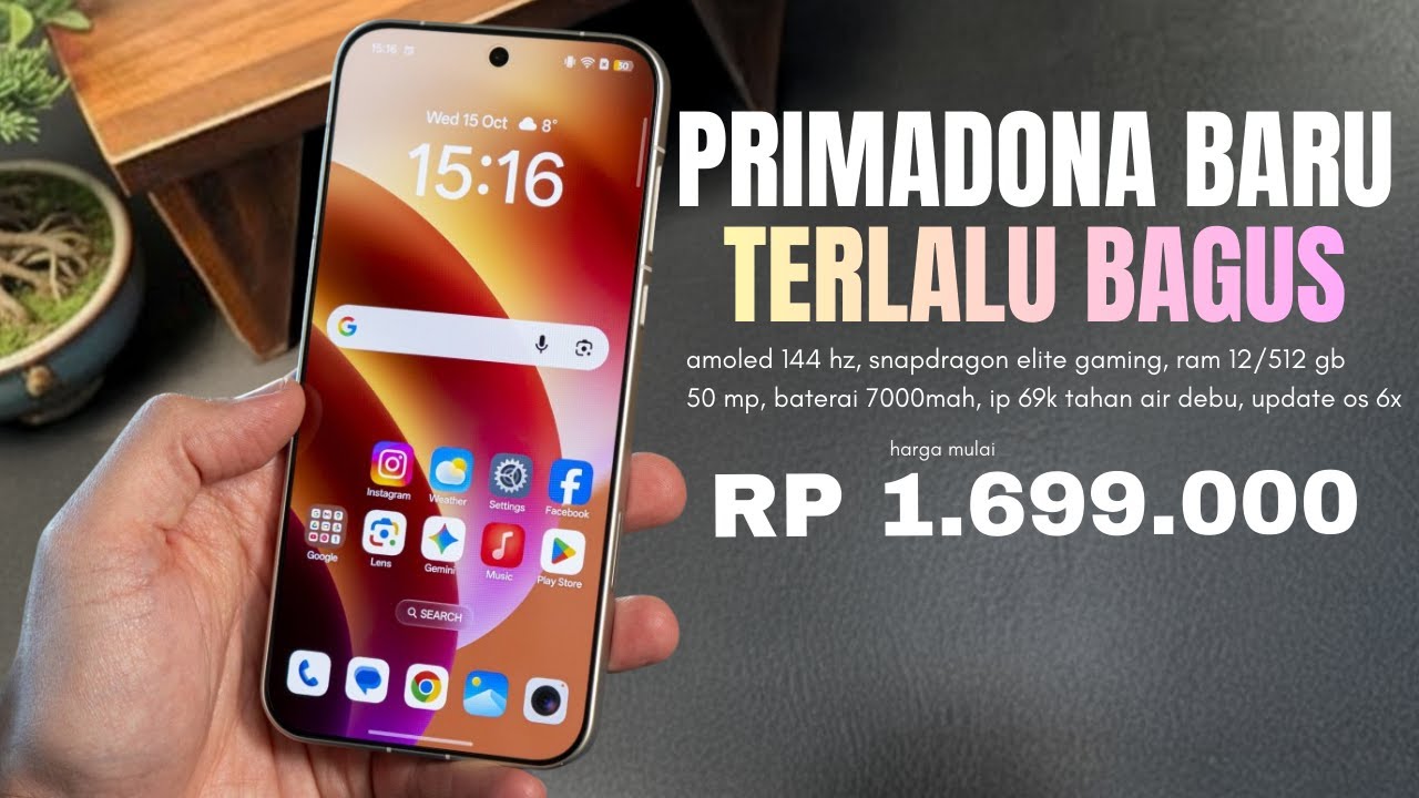 BARU RILIS AUTO LUDES‼️RAM 12/512GB, 7000mAh, LEICA CAMERA - HP TERLARIS AKHIR TAHUN 2025