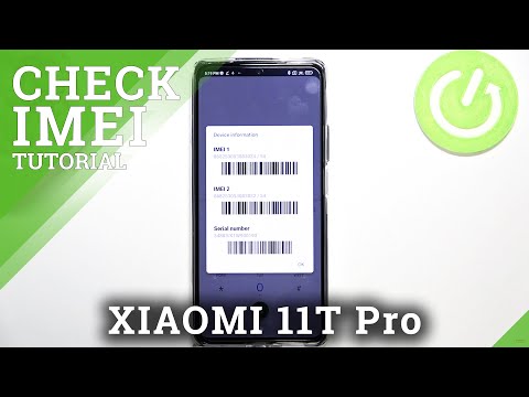 How to Check IMEI and Serial Number in XIAOMI 11T Pro - Find IMEI and SN