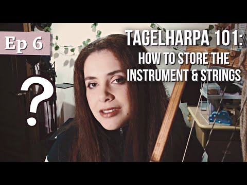 Tagelharpa 101: How to Store Strings and Instrument (Ep 6) | Tutorial
