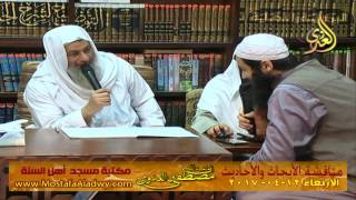 مناقشة الأبحاث والأحاديث بمكتبة مسجد أهل السنة بمنية سمنود 12 04 2017 6