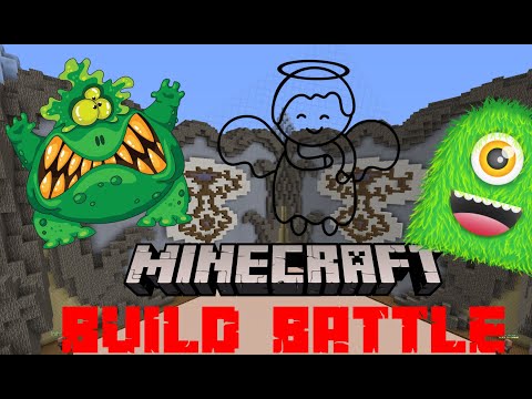 INSANE Minecraft Build Battle: Monsters, Baby Angel!
