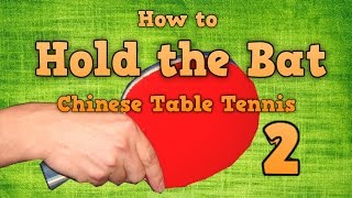 table tennis shakehand grip techniques