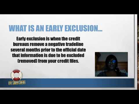 Early Exclusion Equifax