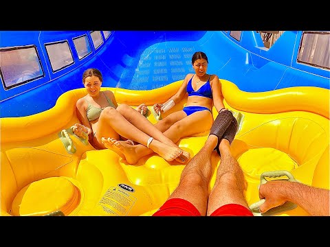 Shockwave - World’s Longest Family Rafting Water Coaster - Aquaventure Waterpark Dubai