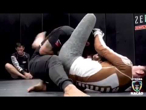 UFC 214 Cyborg Nation Cris Cyborg trains Brazilian Jiu Jitsu with Cobrinha BJJ