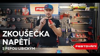 Zkoušečka napětí AC/DC 6-400V CE FESTA