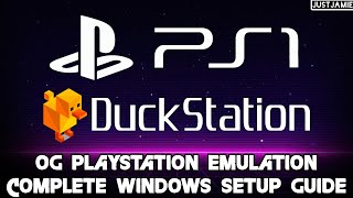 [2025 GUIDE PINNED] Duckstation☆PS1 Emulation Full Setup Guide #duckstation #playstation1 #emulator
