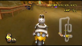 Mario Kart Wii - Dry Bones - 150cc Banana Cup - Magikruiser マリオカートWii - 乾いた骨-150ccバナナカップ-ライド・オン・カメック