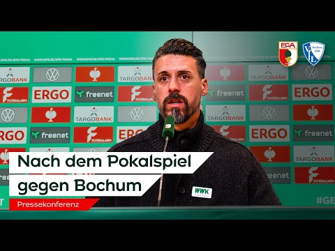 Pressekonferenz nach Bochum | DFB-Pokal | Sandro Wagner und Uwe Rösler