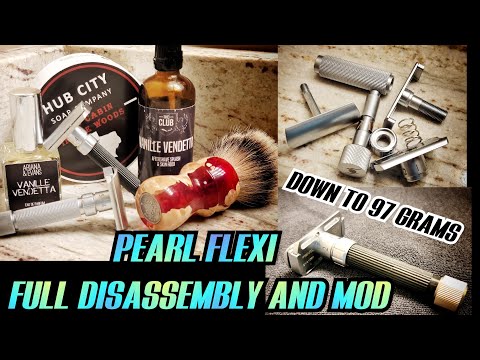 PEARL FLEXI FULL DISASSEMBLY AND MOD | FROM 140 GRAMS To 97!
