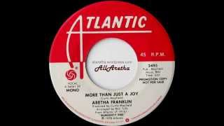 Aretha Franklin - More Than Just A Joy (Mono &amp; Stereo) - 7&quot; DJ Promo - 1978