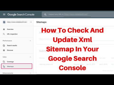 How To Check And Update Xml Sitemap In Your Google Search Console webmaster tutorials