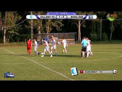 VILLÁNY TC  -  BODA ÖSE  1. gólja