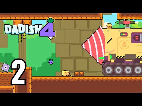 Dadish 4 Gameplay World 1 Ending & World 2 Stage 11 To 13 (Android, iOS) 2 - YouTube