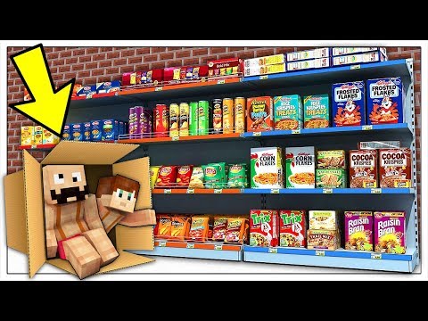 CHIUSI 24 ORE NEL CENTRO COMMERCIALE! - Minecraft ITA