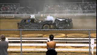 preview picture of video 'Demolition Derby, Redneck Rumble in Lebanon,TN'