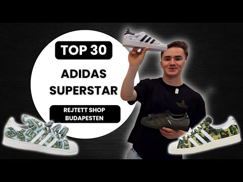 Többmilliós Superstar sneaker gyűjtemény  - titkos bolt Budapesten