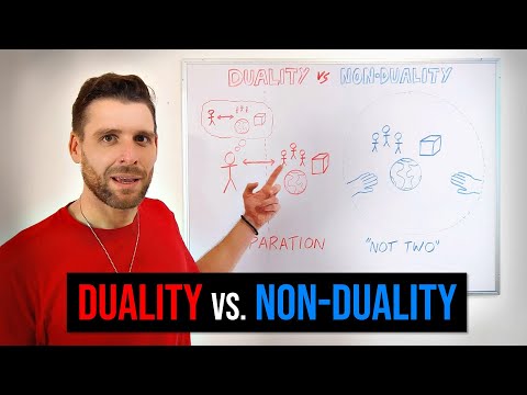 Duality vs Non-Duality Explained Visually