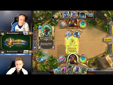 Bunnyhoppor vs BoarControl - Hearthstone Grandmasters Europe - Week 4 Day 1
