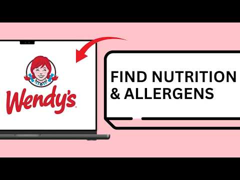 Wendy’s Nutrition & Allergens | 6 Things You Can Check Fast
