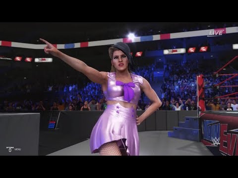 WWE 2K19 - Lacey Evans and Mandy Rose VS Bianca BelAir and Candice LeRae