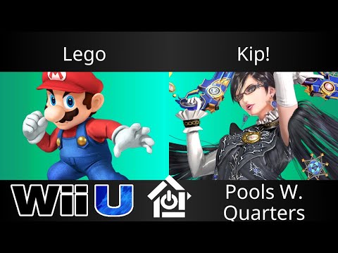 Golden Daze 2017 Arcadian  - Lego (Mario) vs Kip! (Bayonetta) - Smash 4 Pools W. Quarters