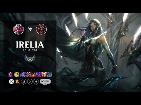 Irelia Top vs Shyvana - KR Challenger Patch 12.12