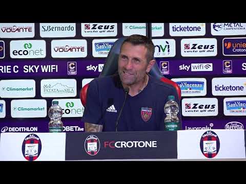 MISTER ANTONIO BUSCÈ POST DERBY CROTONE COSENZA 07_09_2025