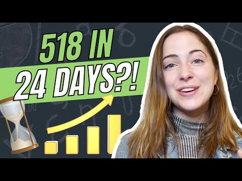 500 ➡️ 518 On The MCAT In 24 Days: How I Did It!