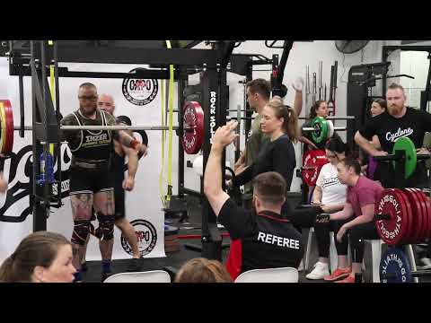 3 Lift CAPO National Qualifier at the Cyclone Training Centre, Goonellabah 4 Mar 2023 (Squat Part 1)