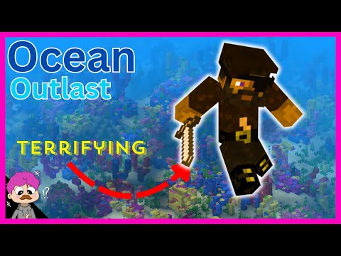 Ghosts and Pirates makes me scawed - Minecraft Ocean Outlast (Modded Expert Skyblock)
