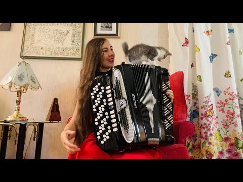 BLACK CHROMATIC BUTTON ACCORDION GIULIETTI C-system