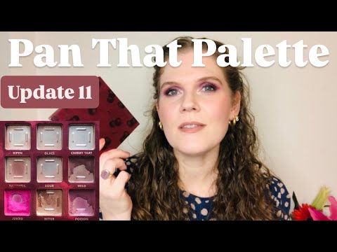 New Finished Shadow! ✨💕 Update 11 PTP & BYOP 2025 #panthatpalette