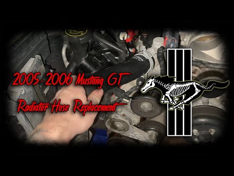 2005-2006 Mustang GT | Radiator Hose Replacement (HPS Hoses)