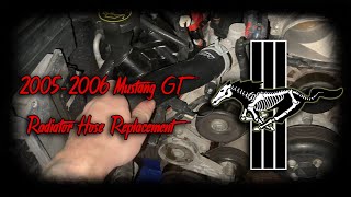 2005-2006 Mustang GT | Radiator Hose Replacement (HPS Hoses)