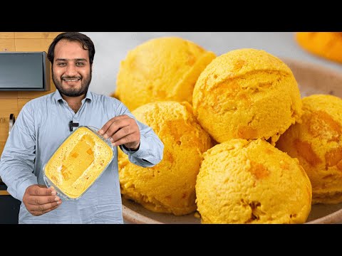 Mango Ice Cream Homemade - Market Style Mango Ice Cream