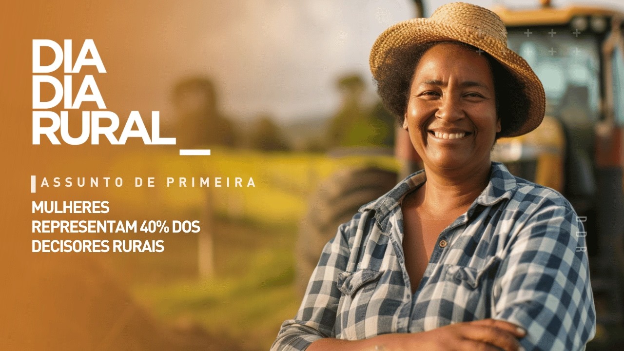Mulheres representam 40% dos decisores rurais