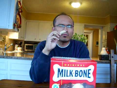 Paid to eat a Milkbone