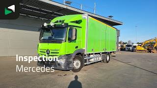 Mercedes-Benz Antos 1827 Antos 4X2 18tonner 2000kg Ladebordwand Full Air suspe box truck | Image 4 - Autoline