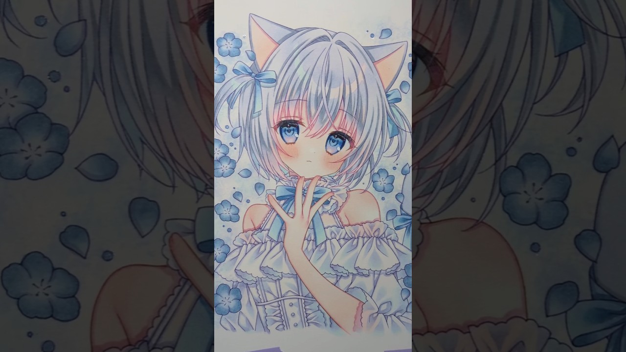 コピックイラストメイキング Copic drawing