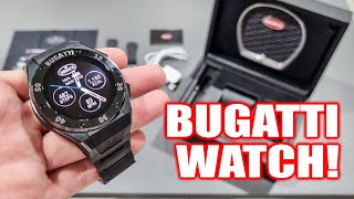 AFFORDABLE BUGATTI WATCH! UNBOXING Bugatti Smartwatch Ceramique Edition One Full Set