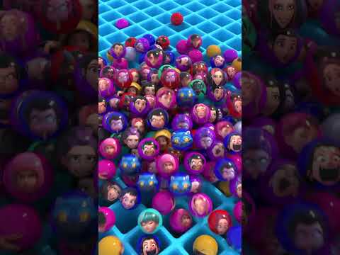 Kpop Demon Hunters Face Ball Falling Soda Pop