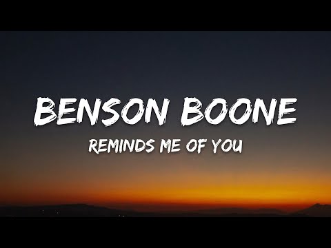 Benson Boone – Reminds Me Of You (Lyrics)